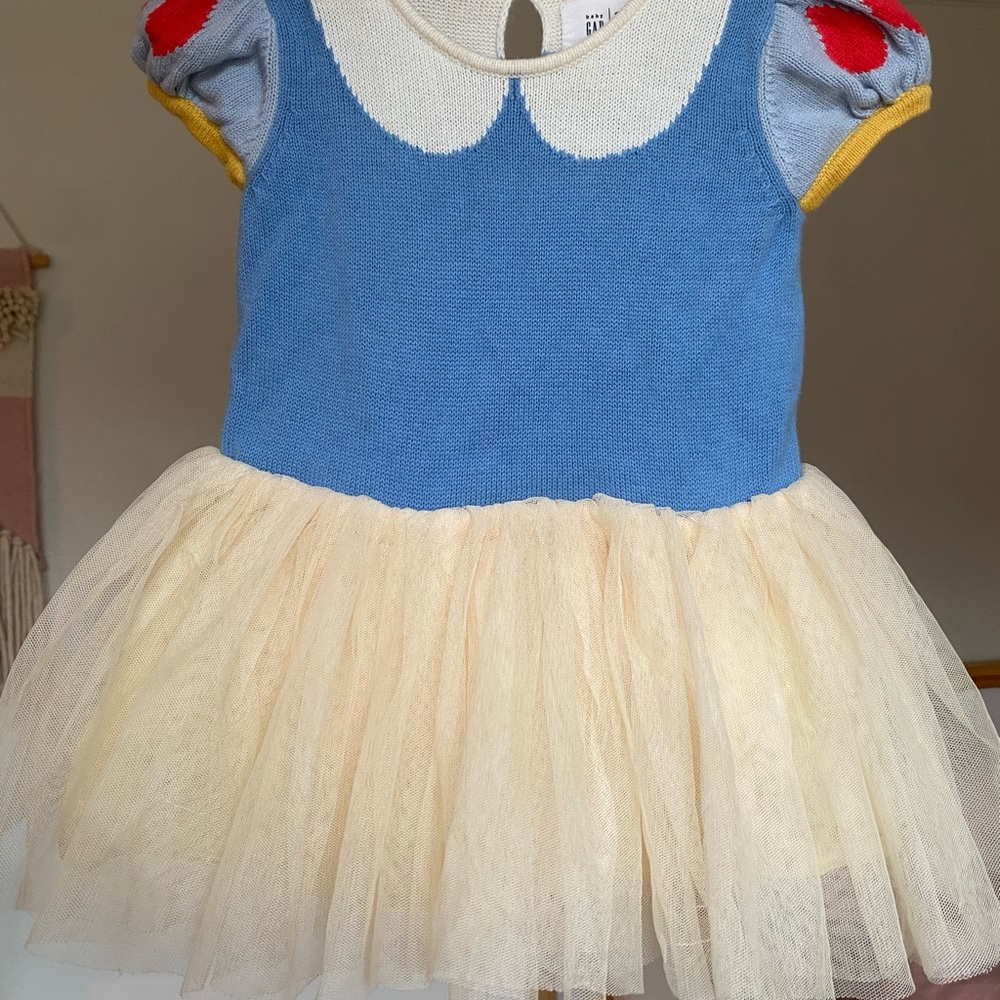 Disney Snow White princess dress- Cotton knit Baby Gap